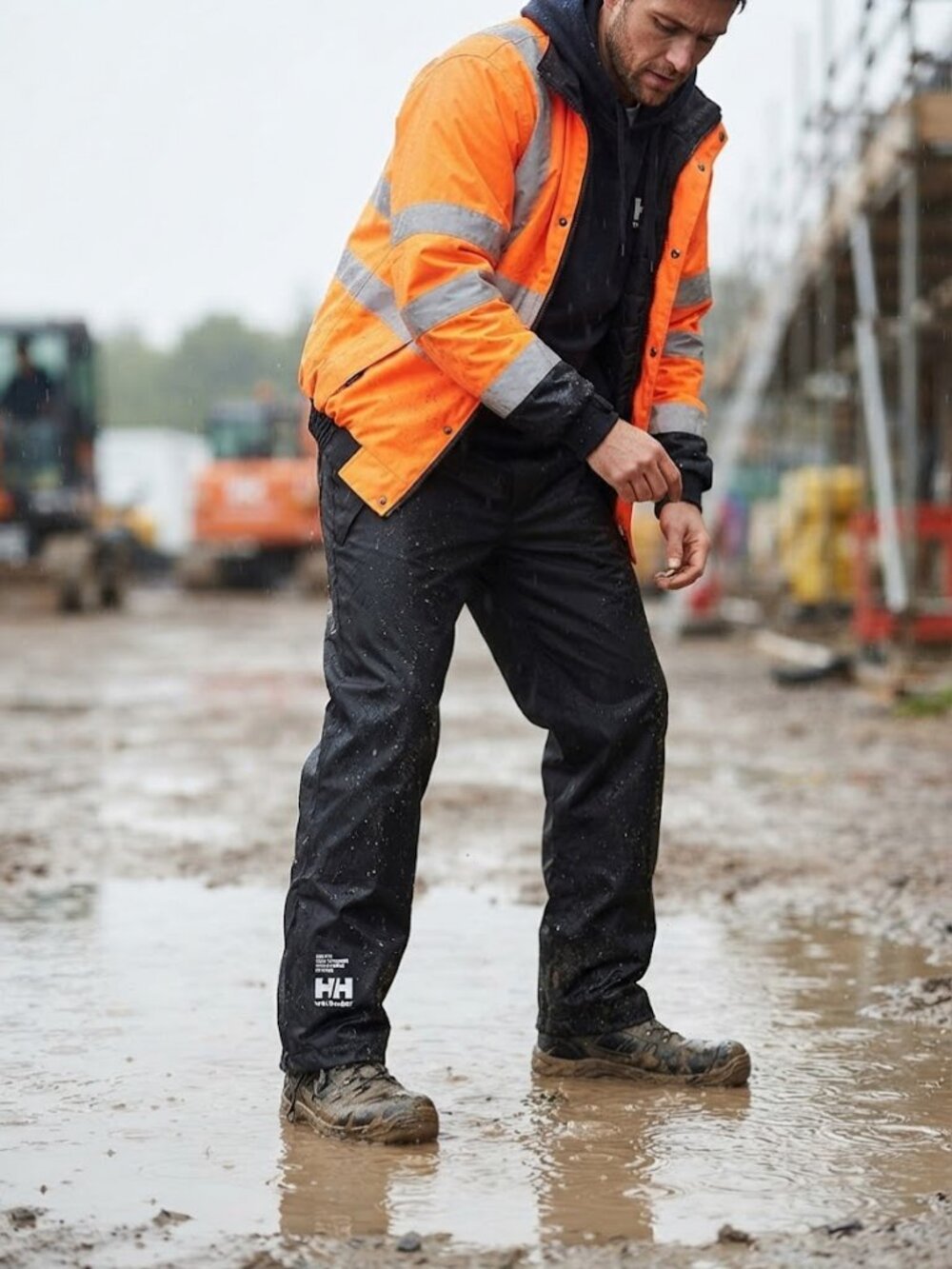 Helly Hansen HH Helly Tech Workwear Rain Pants XL Waterproof Black